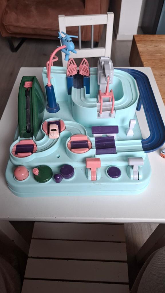 Montessori autobaan, Ophalen, Gebruikt