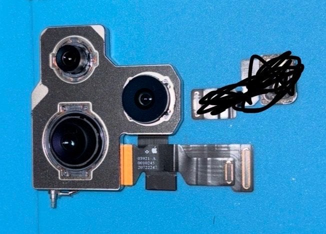 iPhone 14 Pro Max Camera Module - Origineel, Ophalen of Verzenden, Gebruikt, Overige typen, Apple