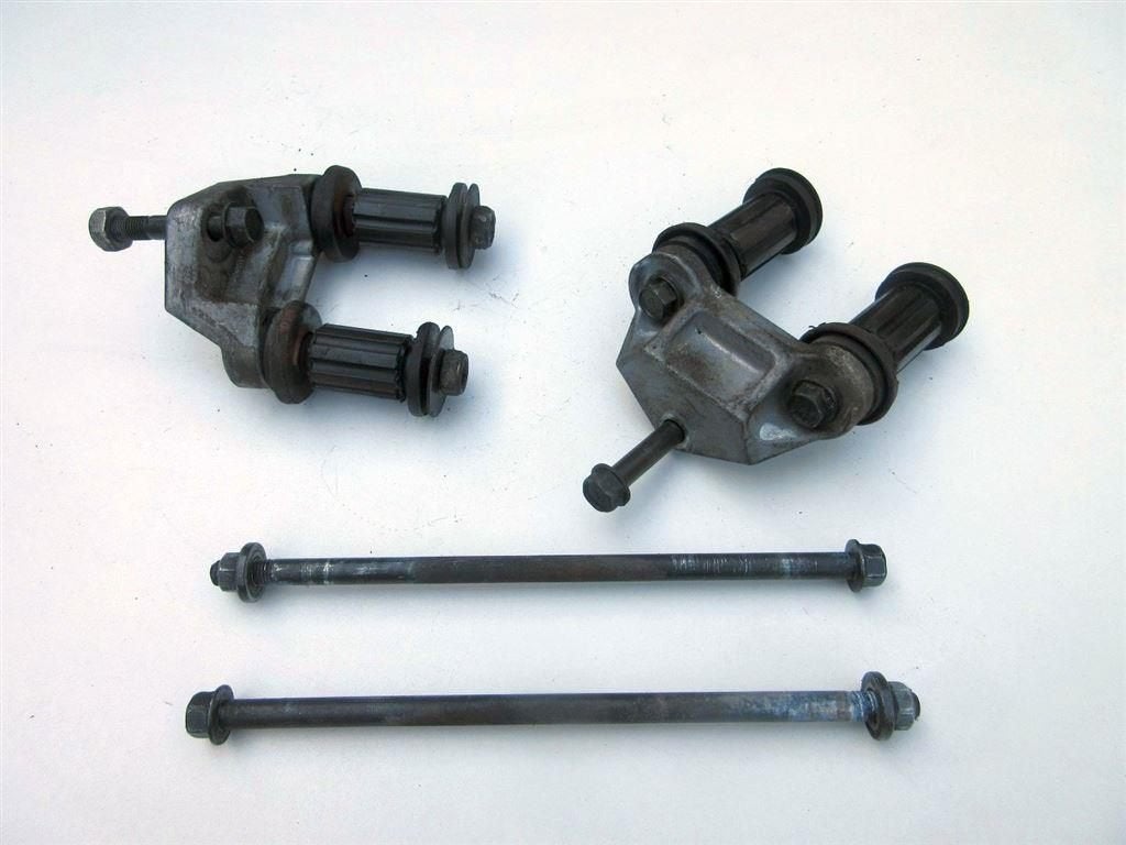 Kawasaki ZZR1100 motorblok steunen bouten ZZR 1100 D mounts, Motoren, Ophalen of Verzenden, Gebruikt