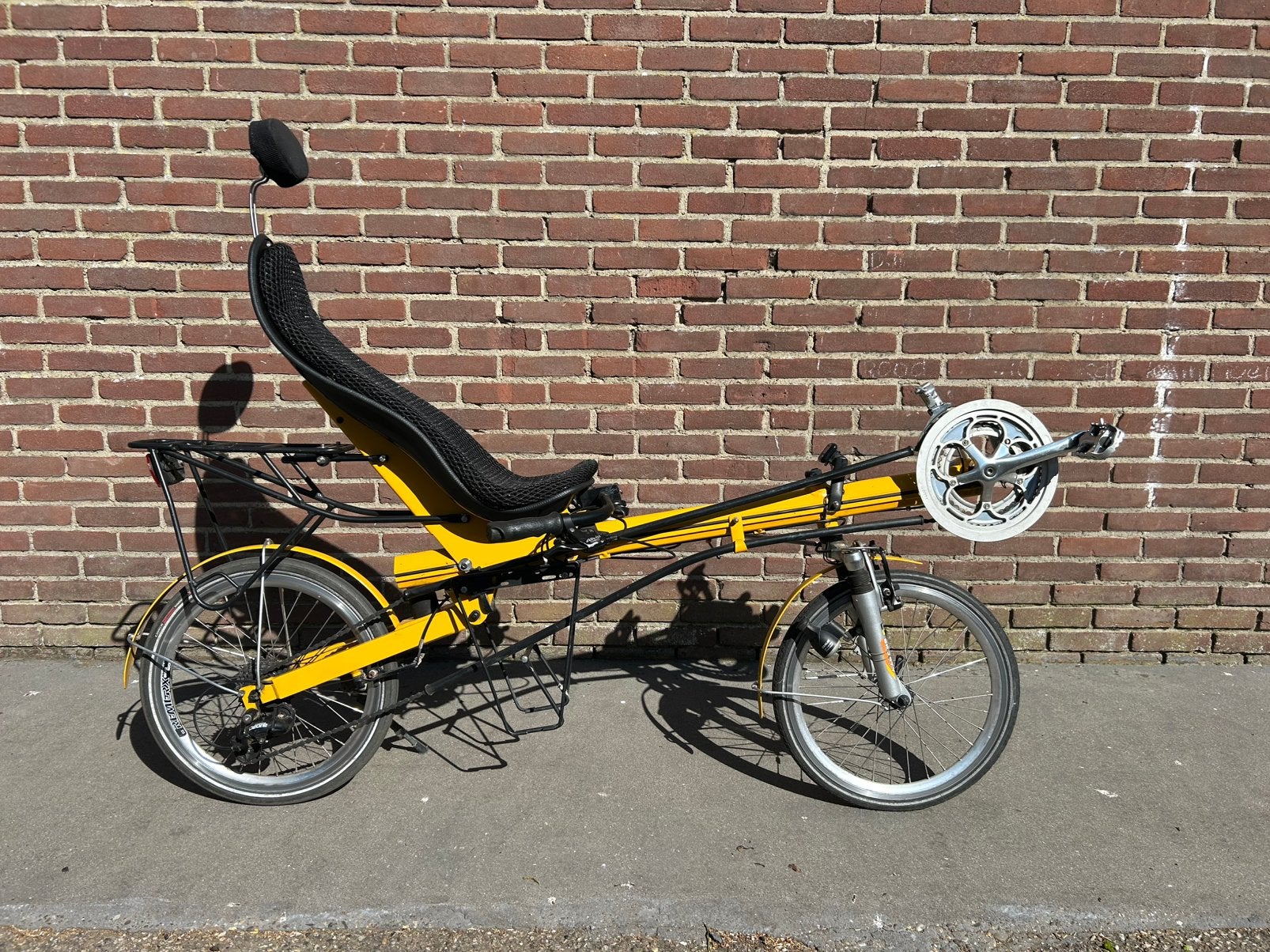 Nette, stevige, technisch goede ligfiets, Fietsen en Brommers, Ophalen, Velgrem, Onderstuur, Sinner