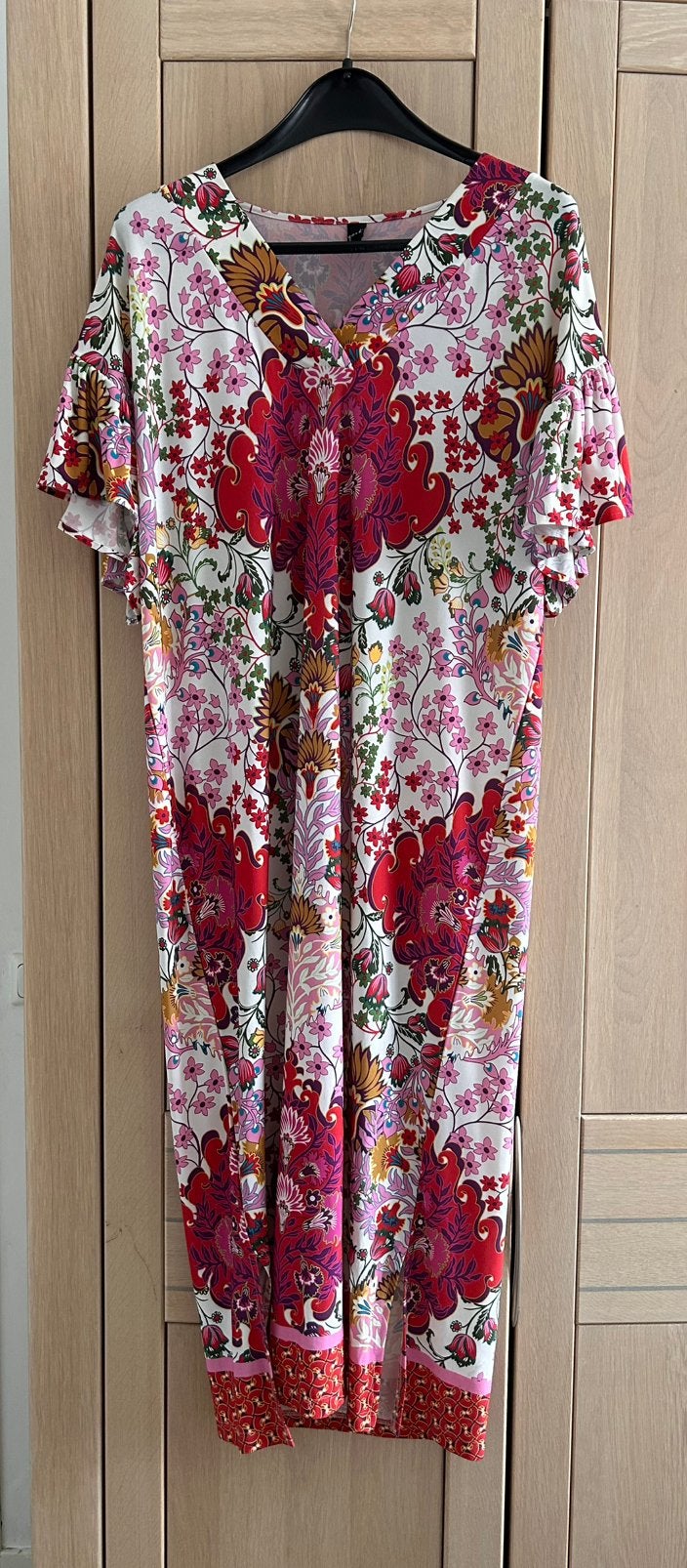 Zomerkaftan maat 40, Yoek, Ophalen, Zo goed als nieuw, Maat 38/40 (M), Onder de knie