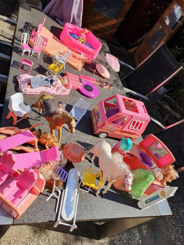 Barbie spullen, Ophalen, Gebruikt, Barbie