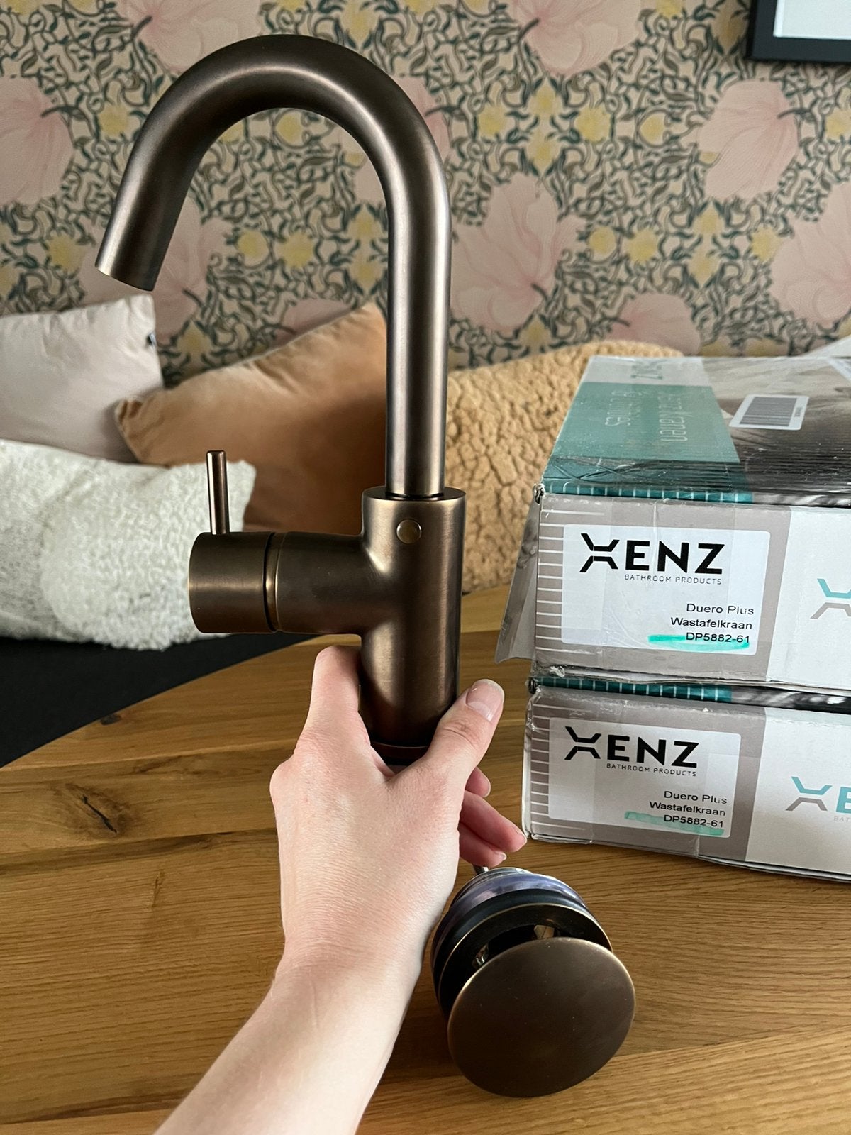 Xenz Duero brons kranen, Ophalen of Verzenden, Nieuw, Kraan