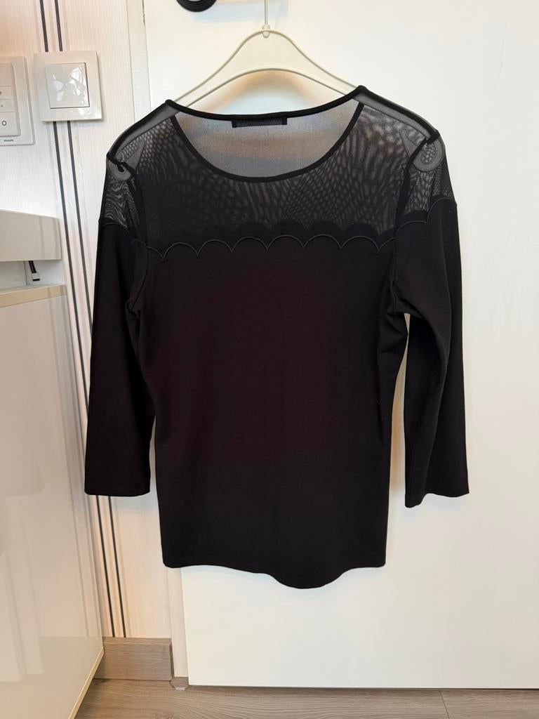 Juffrouw Jansen zwart shirt mt L, Zwart, Maat 42/44 (L), Nieuw, Ophalen of Verzenden