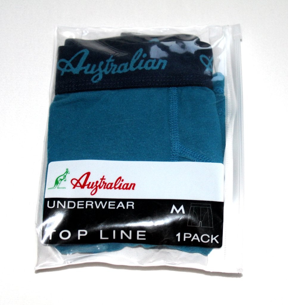 Australian boxershorts shorts boxers boxershort short maat M, Kleding | Heren, Ondergoed, Ophalen of Verzenden, Blauw, Australian