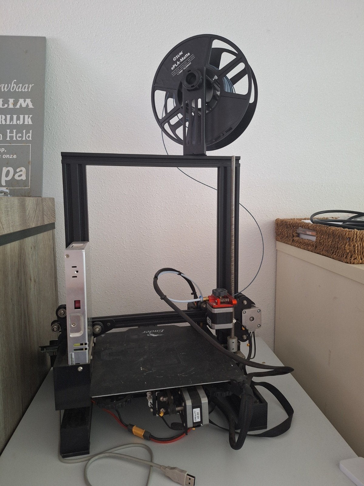 Creality Ender 3 3D-printer - Ideaal voor beginners, Ophalen, Gebruikt, Filament, Creality Ender