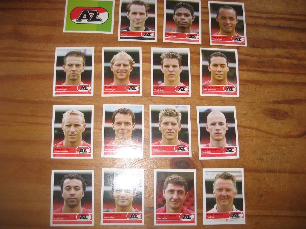az67 voetbalplaatjes, Ophalen of Verzenden, Zo goed als nieuw, AZ, Poster, Plaatje of Sticker