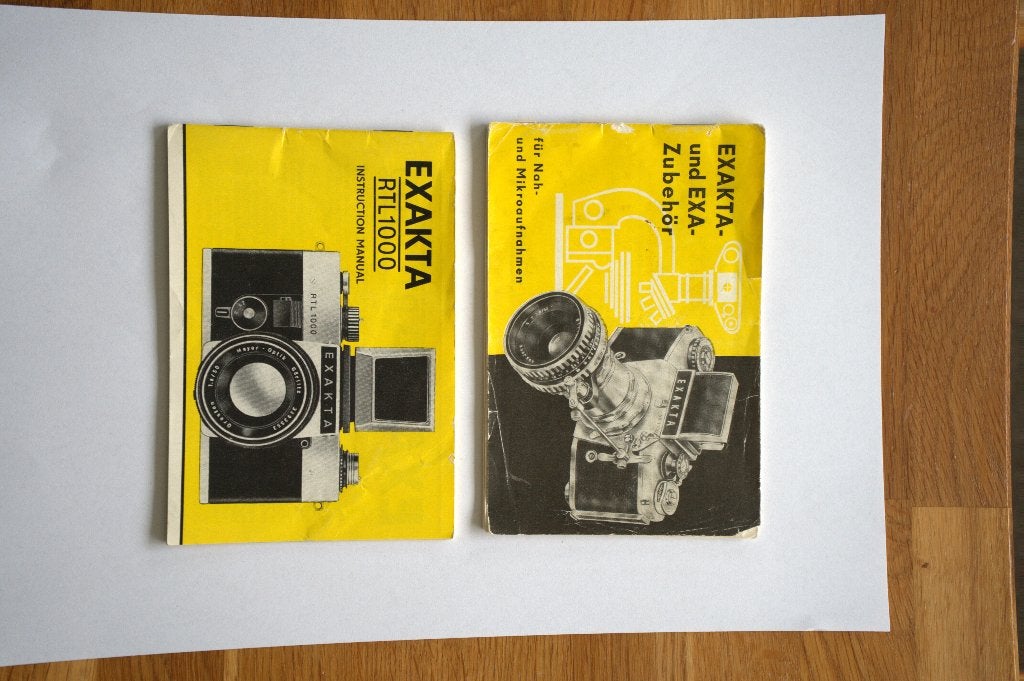 Oude camera en projector boekjes, Ophalen of Verzenden, Gelezen