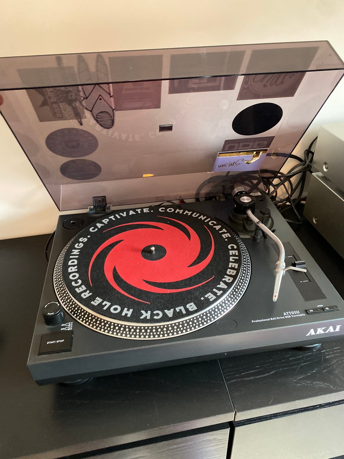 AKAI ATT05U Professional USB Platenspeler Pitch Control viny, Ophalen of Verzenden, Zo goed als nieuw, Akai, USB-aansluiting