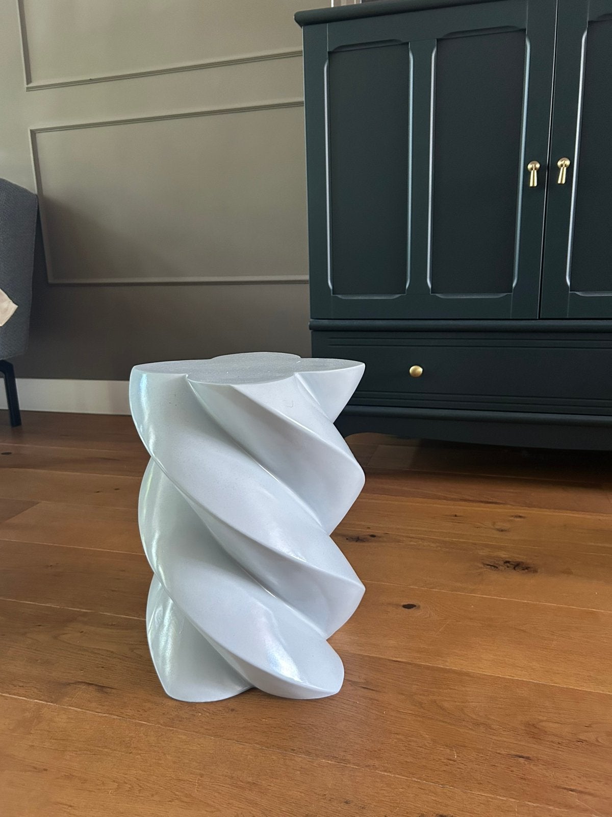 &klevering Marshmallow bijzettafel, Huis en Inrichting, Tafels | Bijzettafels, Ophalen of Verzenden, Zo goed als nieuw, Rond, Minder dan 55 cm