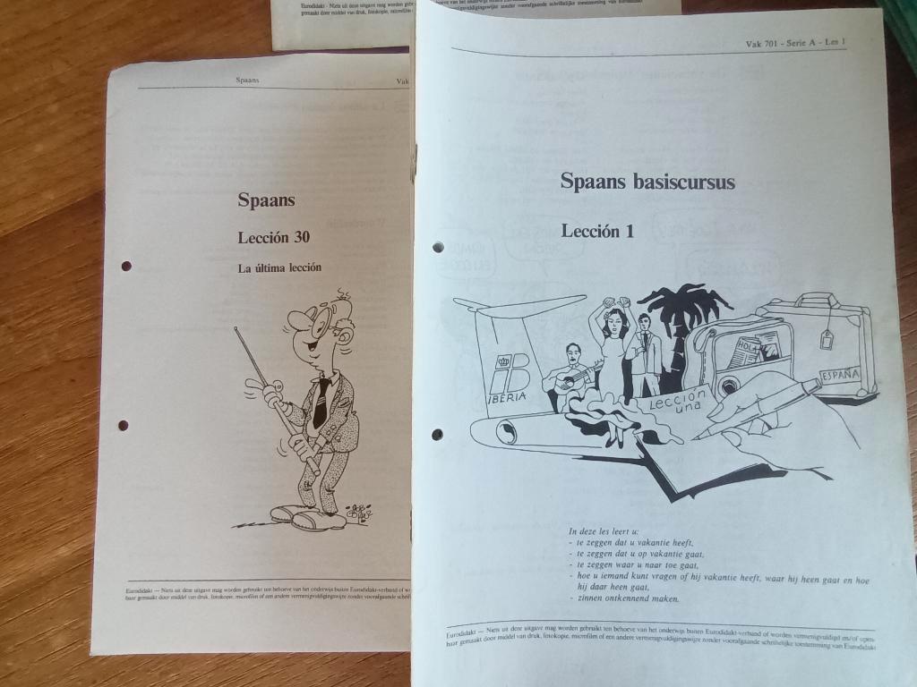 Cursus Spaans basiscursus, Ophalen, Zo goed als nieuw, Diverse auteurs