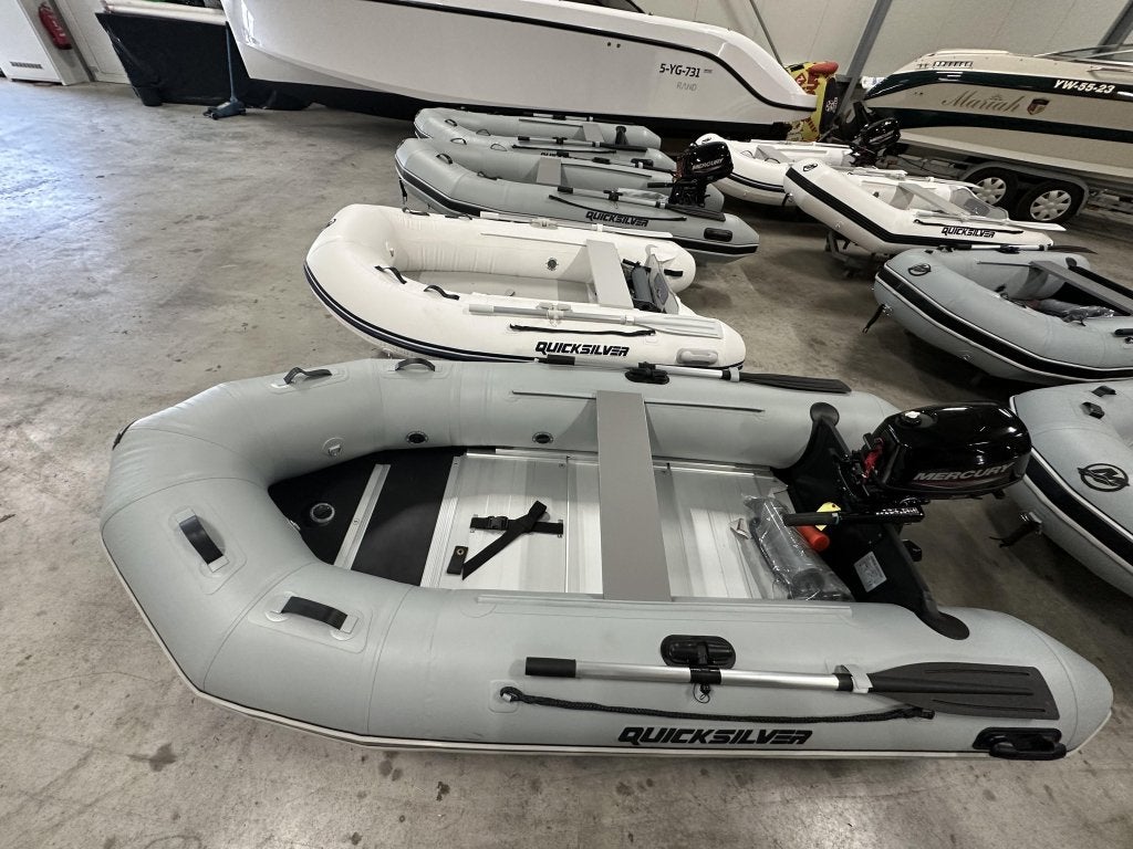 Quicksilver rubberboten. Hoge kortingen nieuw overjarig!, 3 m, Nieuw, 2 m, Quicksilver