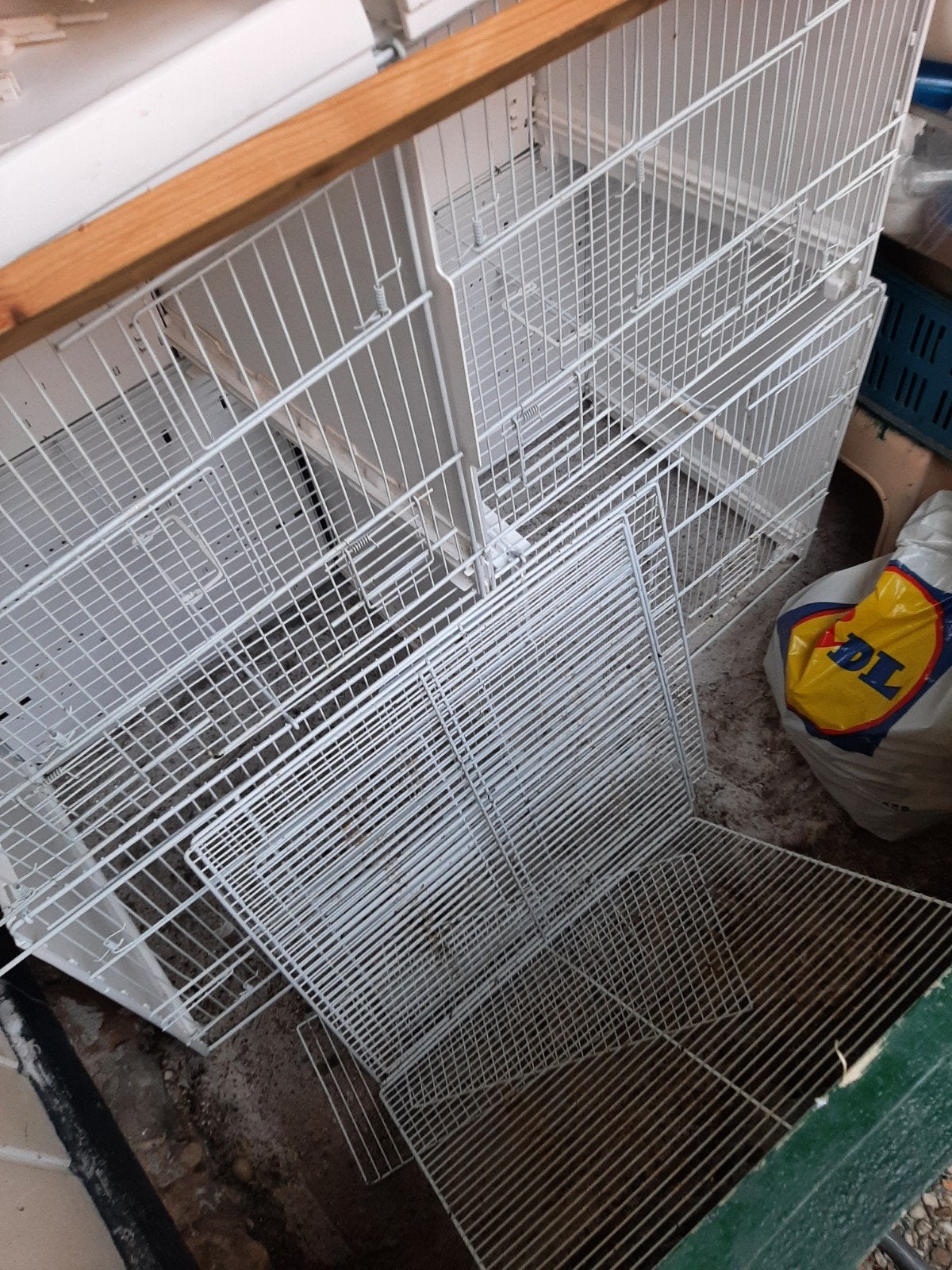 t.k. twee nieuwe broedkooien/hangkooien 40x40x90cm, Dieren en Toebehoren, Ophalen of Verzenden, Nieuw, Kunststof, Broedkooi of Kweekkooi