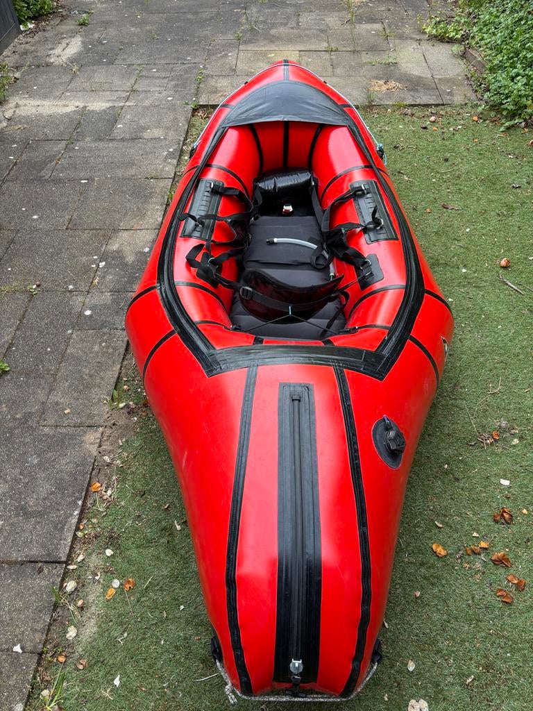 Packraft Alpacka Gnarwhal maat M, removable spraydeck, Ophalen of Verzenden, Opblaasbaar, Gebruikt, 1-persoons