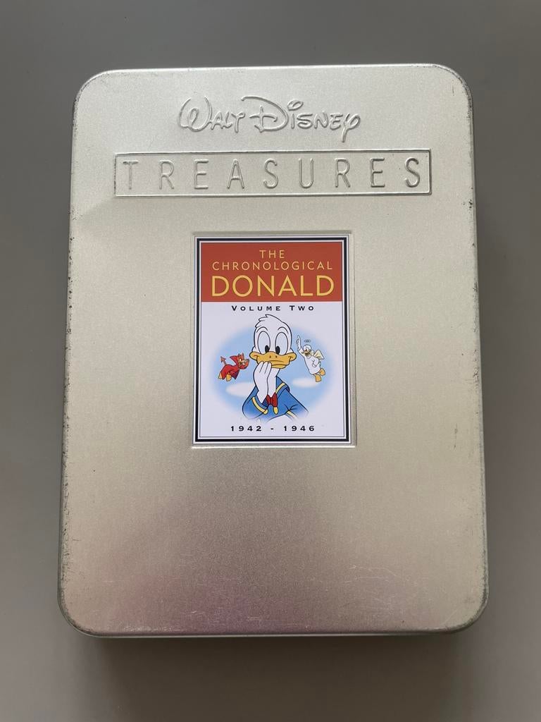 Dubbel DVD Walt Disney The Chronological DONALD v2 1942-1946, Gebruikt, Amerikaans, Overige typen, Ophalen of Verzenden