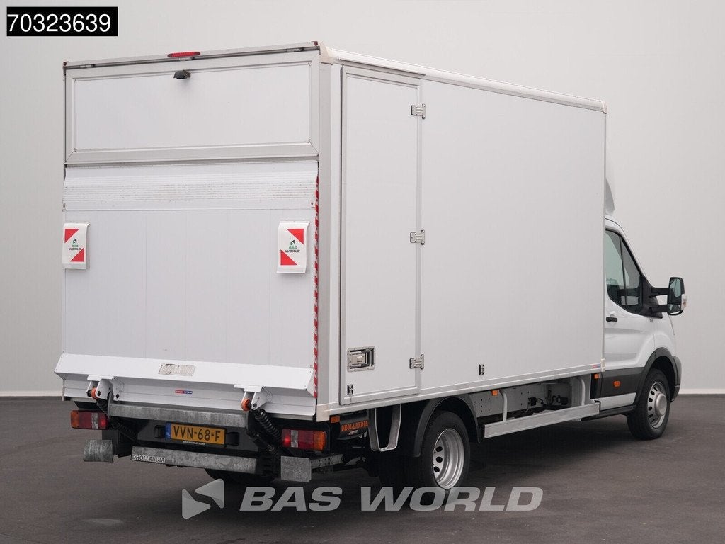 Ford Transit 165pk Laadklep Zijdeur Dubbellucht Bakwagen Air, Stof, Euro 6, 4 cilinders, Wit