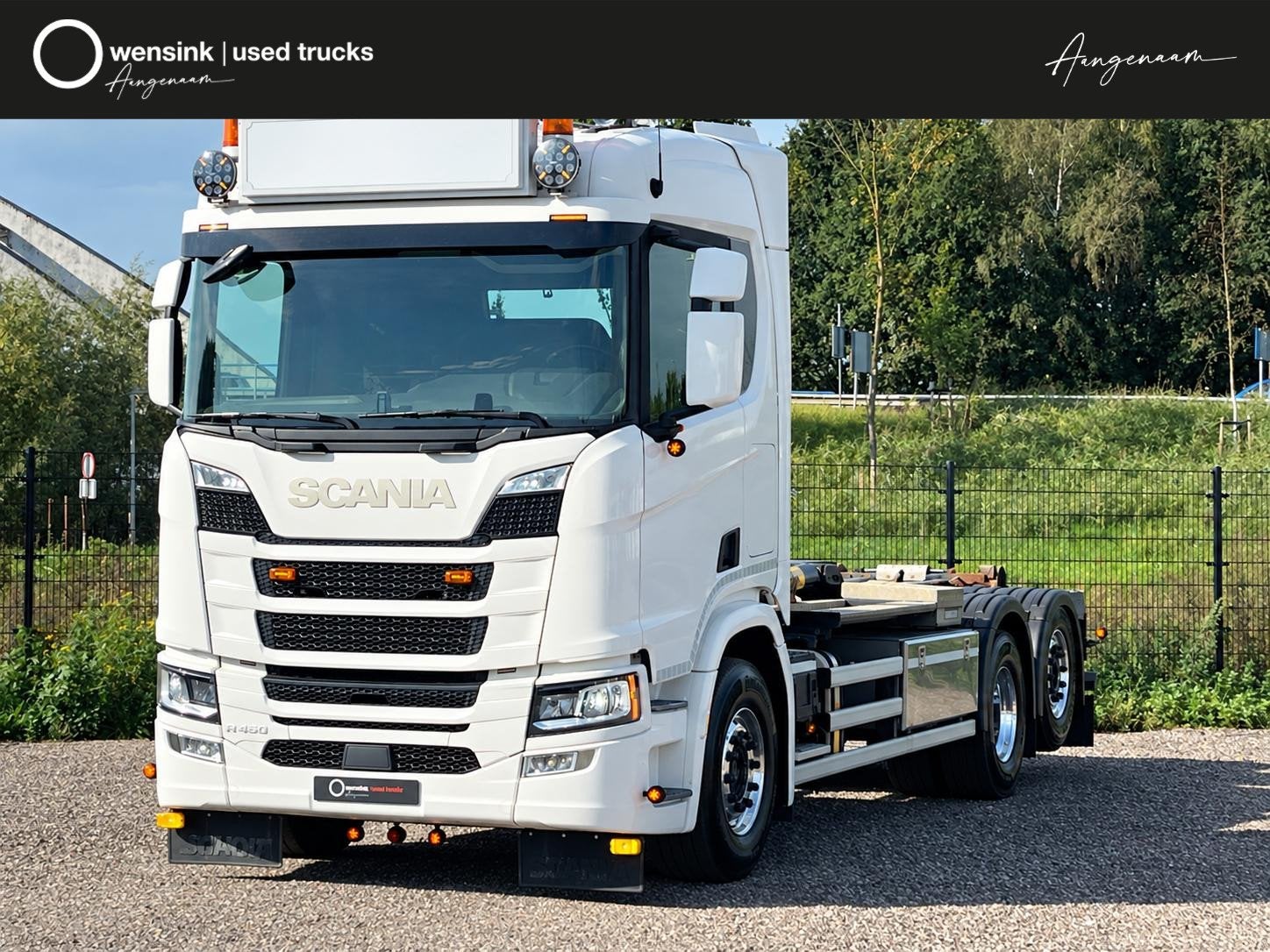 Scania R450 6x2/4 | Hooklift Hyva 22t | Full Air | Retarder