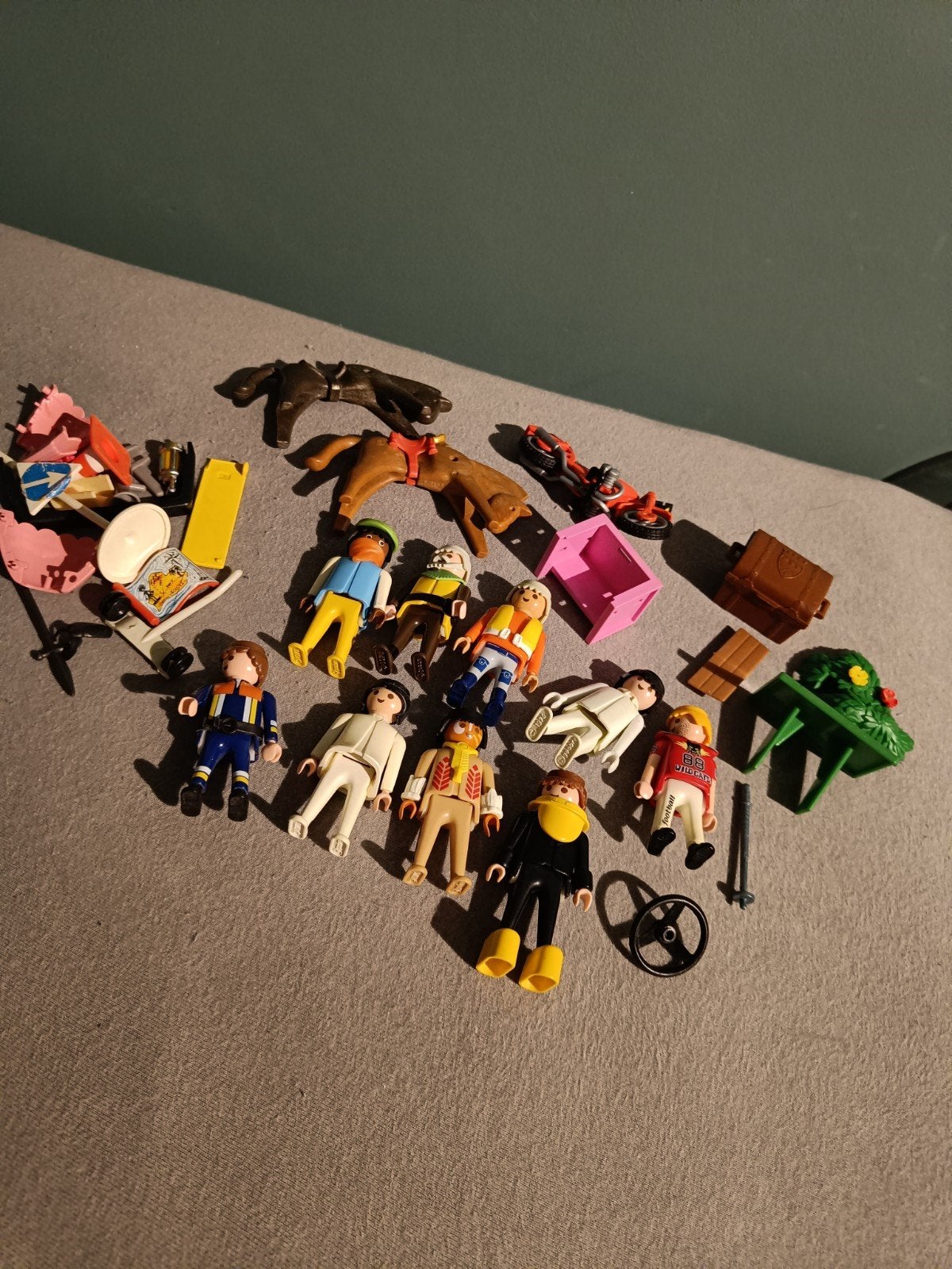 Collectie playmobil poppetjes, coaching/familie opstelling, Ophalen of Verzenden, Zo goed als nieuw, Los playmobil