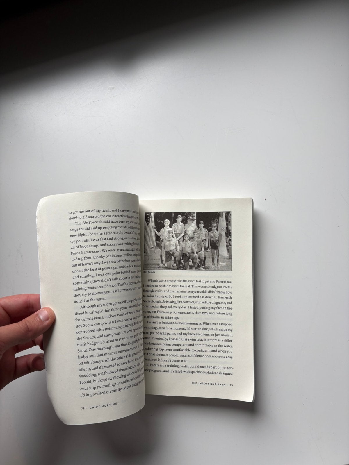 David goggins, cant hurt me., Ophalen of Verzenden, Gelezen, Sport