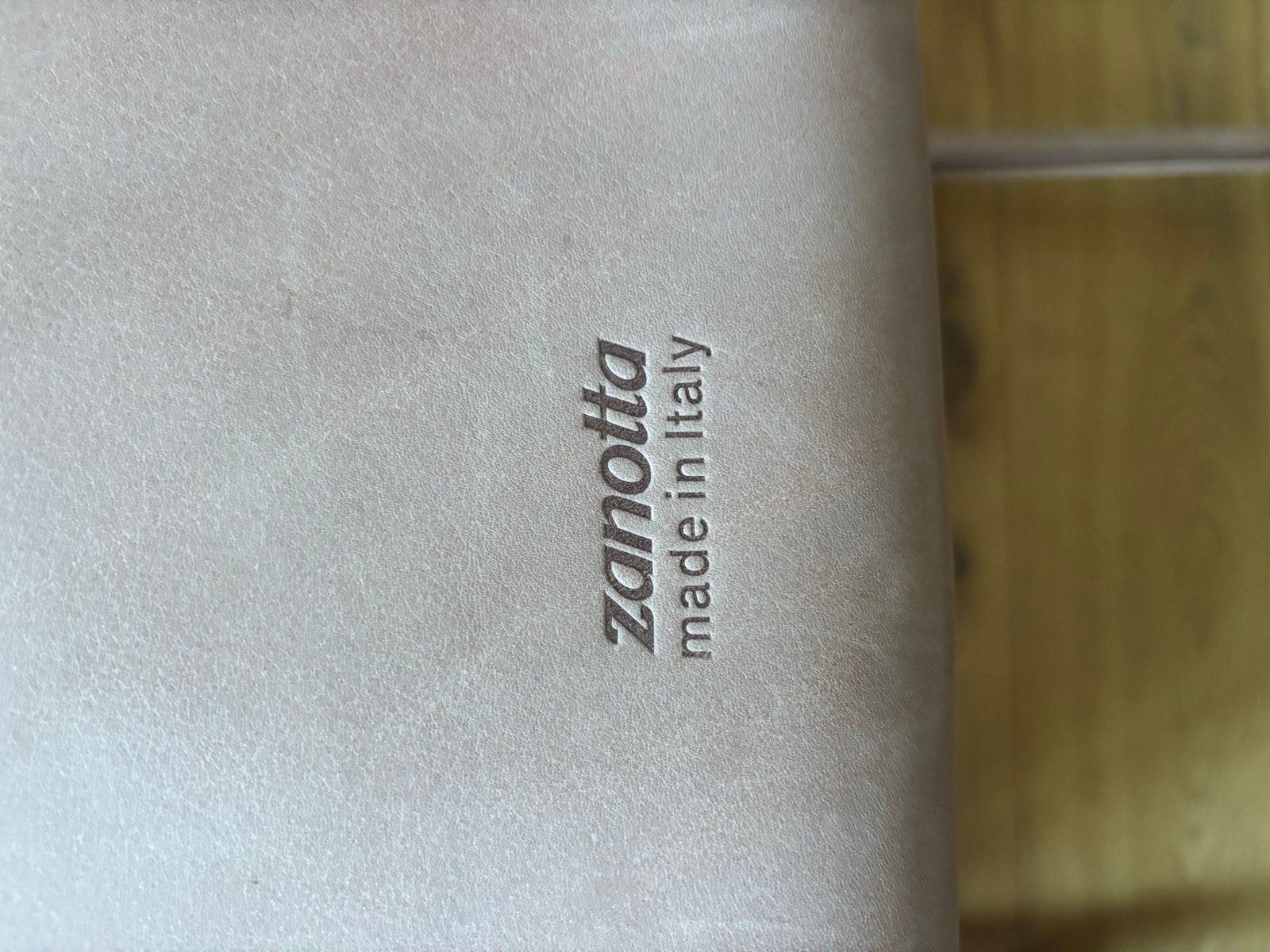 Zanotta Made in Italy Leren Stoelen - Set van 4, Ophalen, Gebruikt, Bruin, Leer