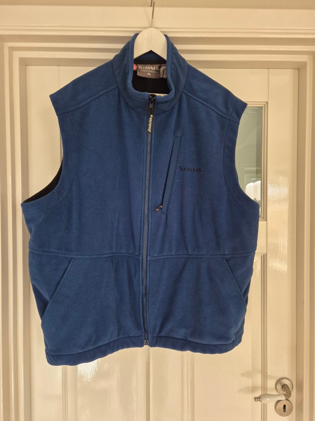 Simms Windstopper Fleece Vest - Blauw (Maat XXL), Overige maten, Zo goed als nieuw, Simms, Verzenden