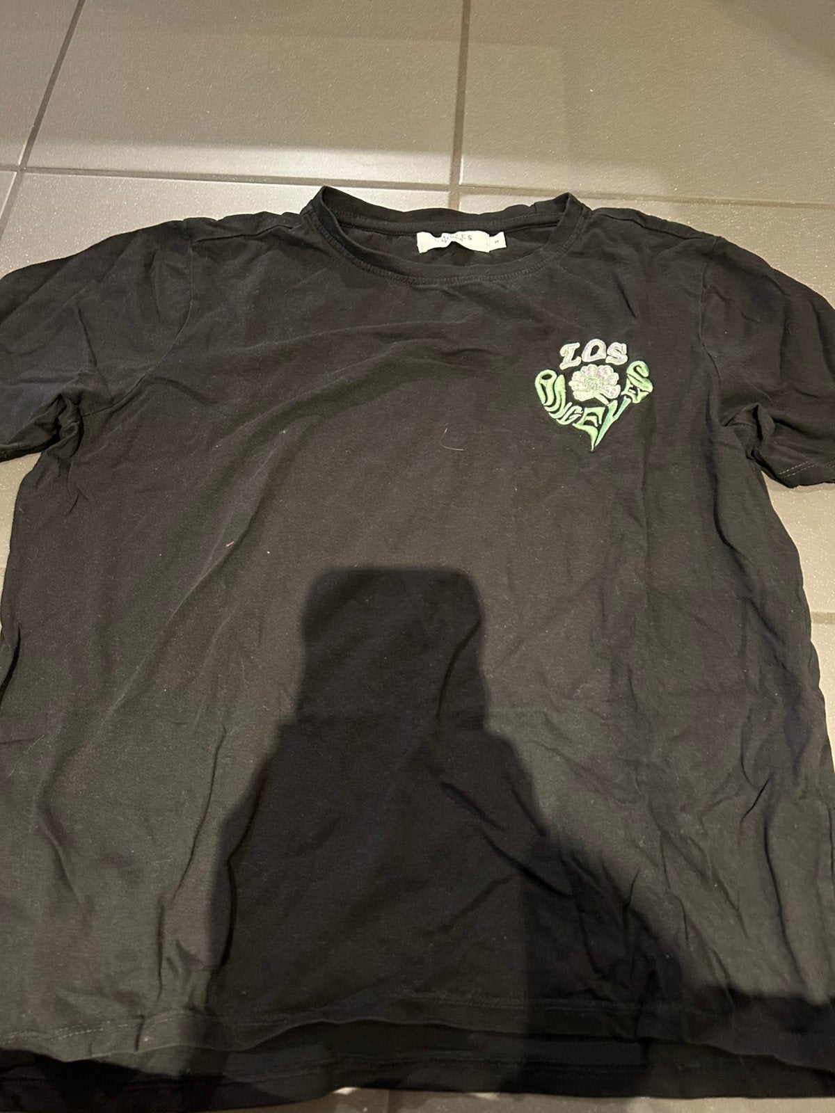 Tshirt, Maat 38/40 (M), Zwart, Ophalen of Verzenden, Korte mouw