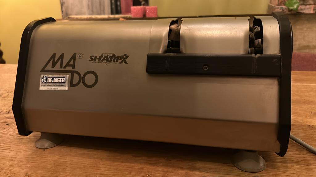 Slijpmachine MA-DO SharpX - Professionele Messenslijper, Ophalen of Verzenden, Gebruikt, Minder dan 700 watt, Overige typen