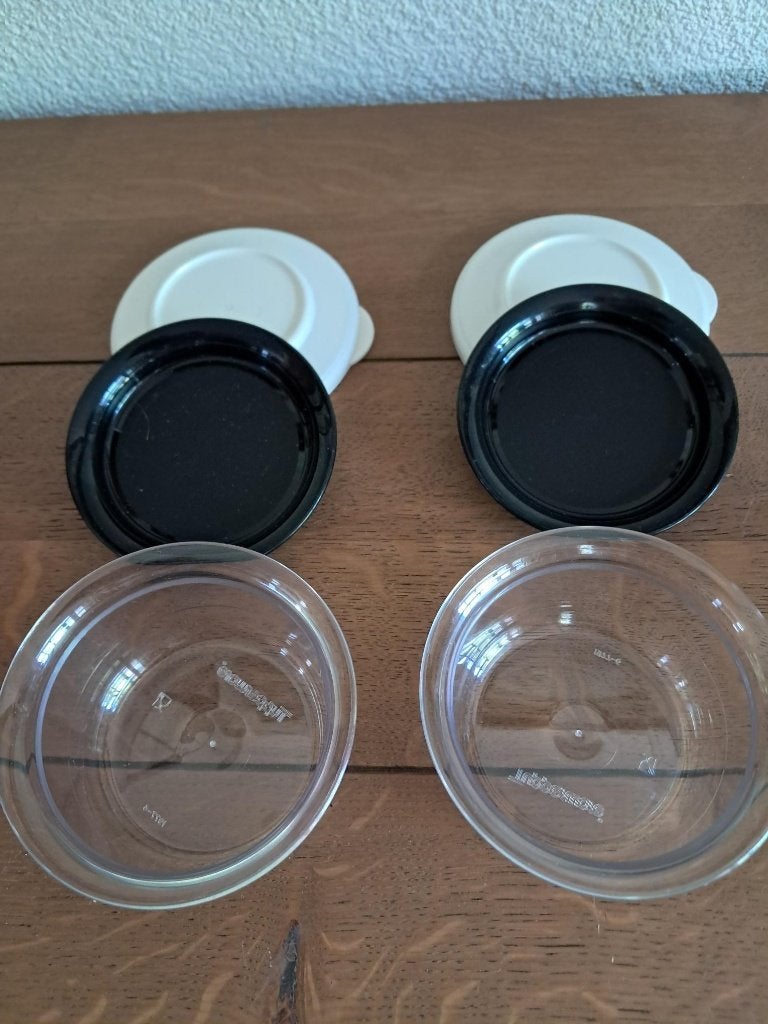 Tupperware Exclusieve Kommen set (2) 150 ml, Ophalen of Verzenden, Nieuw, 150 ml, Bak of Kom