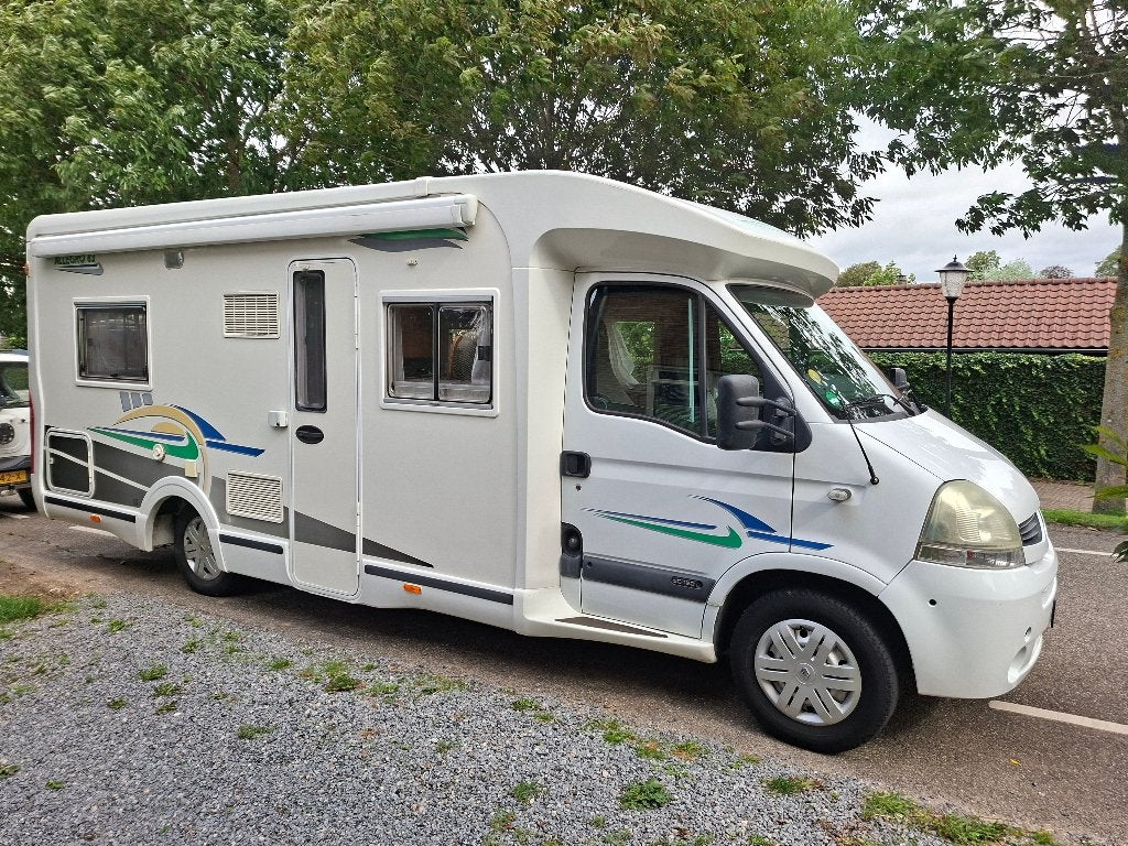 Camper Chausson Allegro 83, 2008 origineel NL kenteken, Caravans en Kamperen, Alkoof, Ringverwarming, 6 tot 7 meter, Chausson