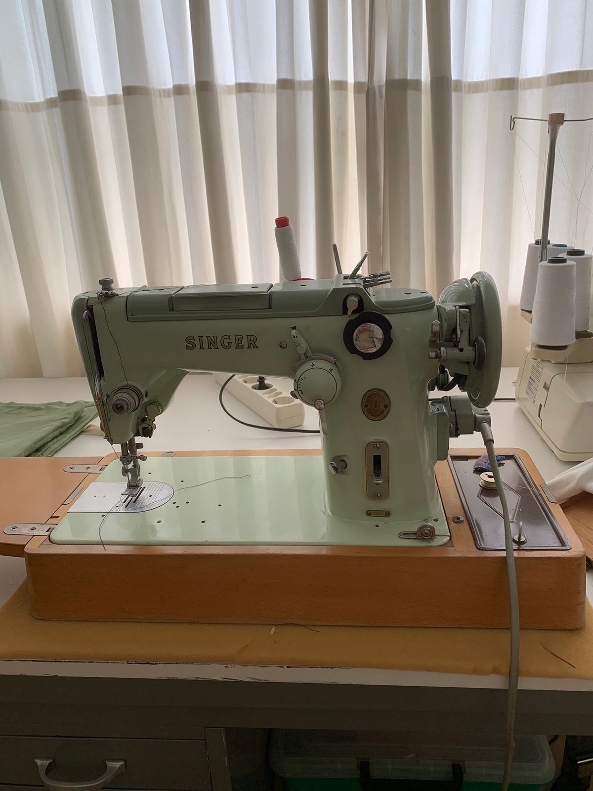 Singer 319K semi industrie naaimachine, Ophalen, Gebruikt, Naaimachine, Singer