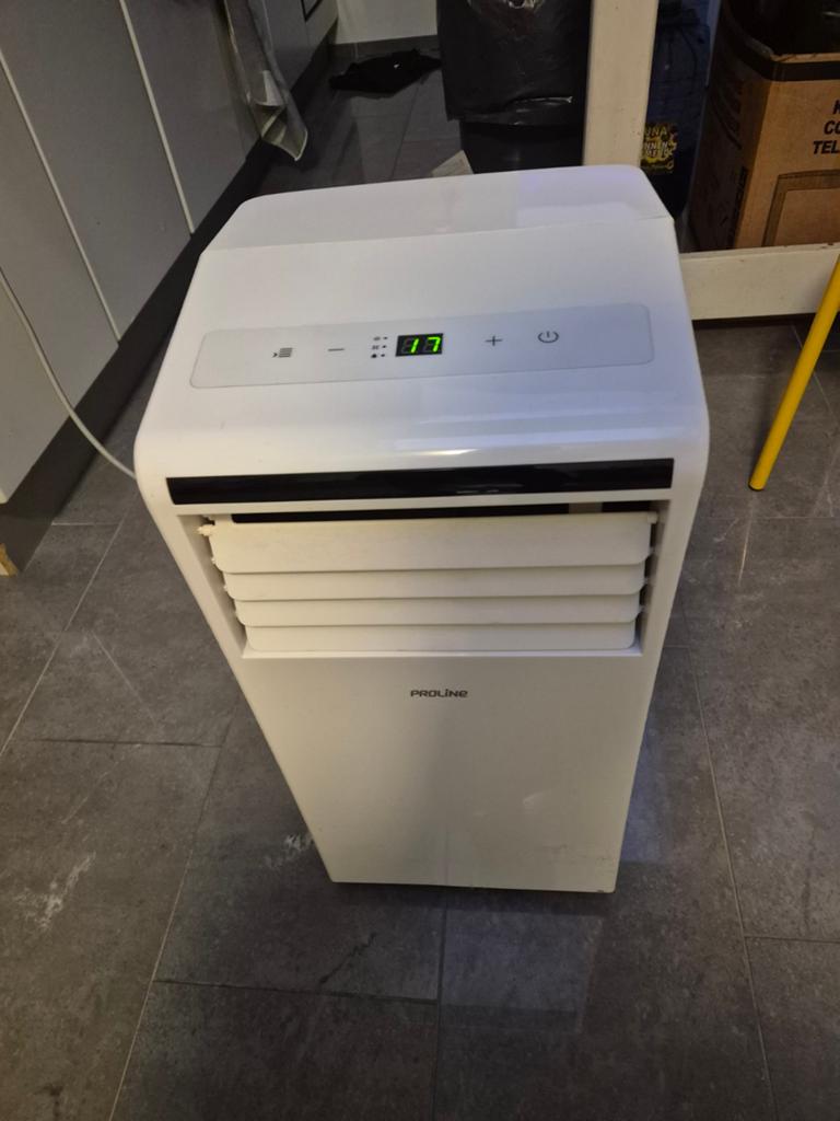 Proline Mobiele Airco PAC1790 - Koelen en Ontvochtigen, Gebruikt, Minder dan 60 m³, 3 snelheden of meer, Ophalen of Verzenden