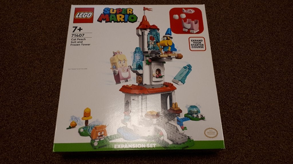 LEGO Super Mario 71407 Cat Peach Suit and Frozen Tower, Overige thema's, Lego, Nieuw, Ophalen of Verzenden