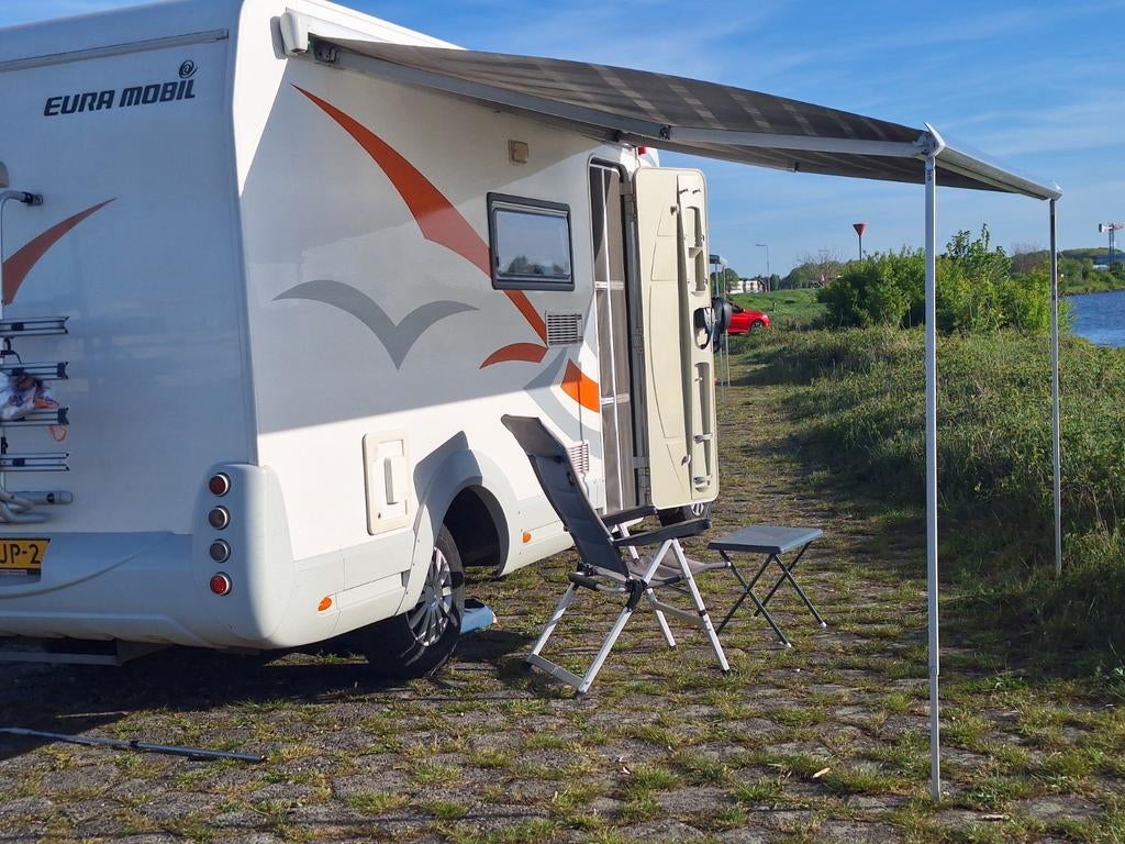 Eura mobile profila 411  2.2 cdi  bouwjaar  2010, Standaard zit, Ringverwarming, Ford, Tot en met 3