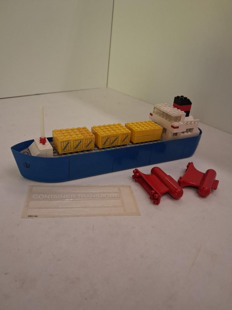 Lego 315 container boot, Gebruikt, Lego, Ophalen of Verzenden, Compleet