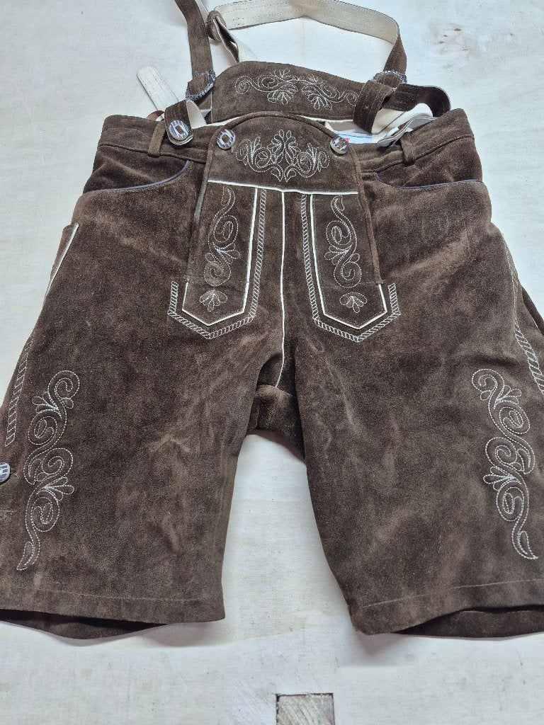 Lederhosen Oktoberfeest, maat 46/48, Maat 48/50 (M), Alphorn, Ophalen of Verzenden, Overige thema's