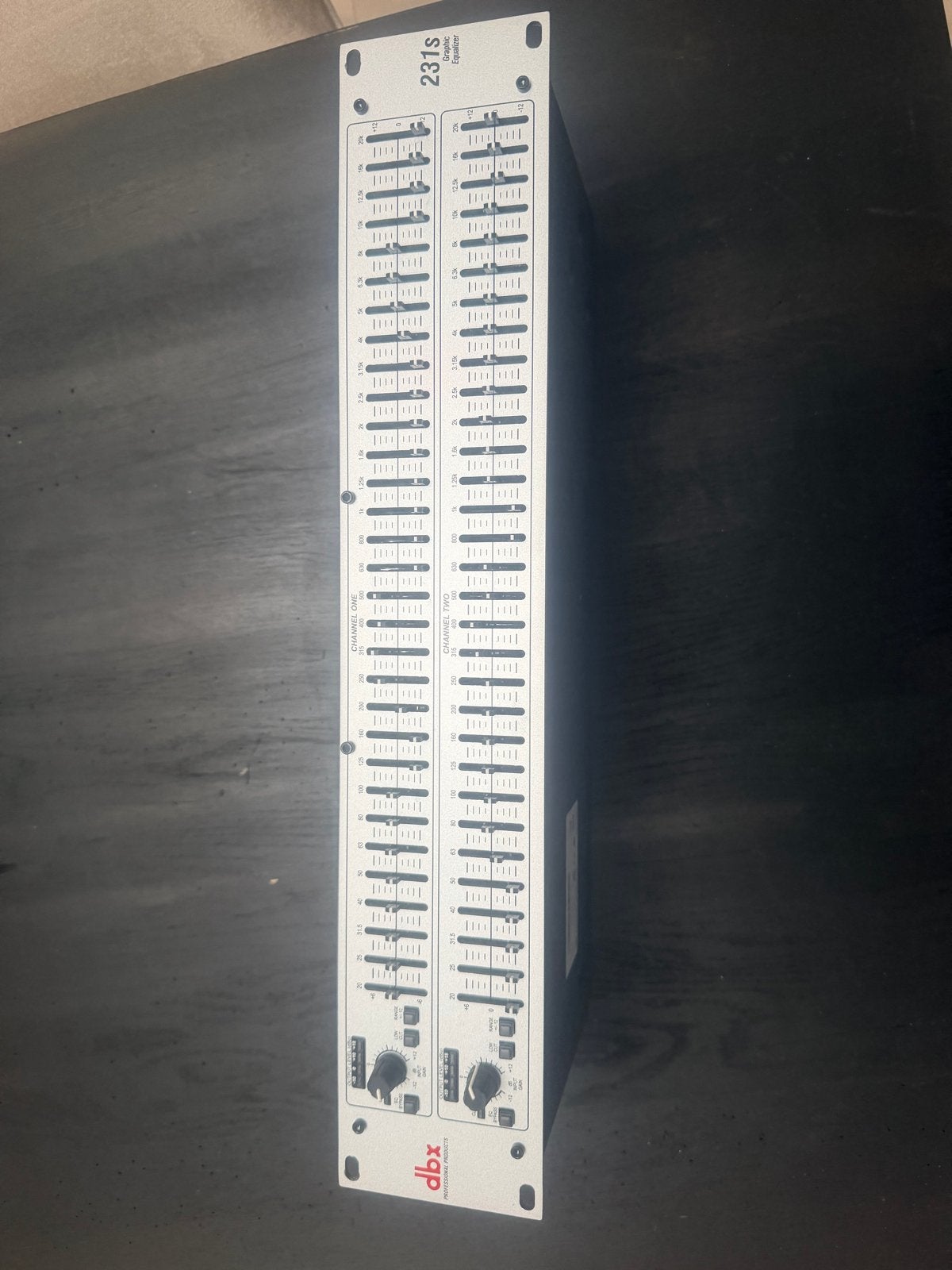 DBX 231S Grafische Equalizer - Perfect voor Audio Tuning, Overige merken, Ophalen of Verzenden, Minder dan 60 watt, Gebruikt