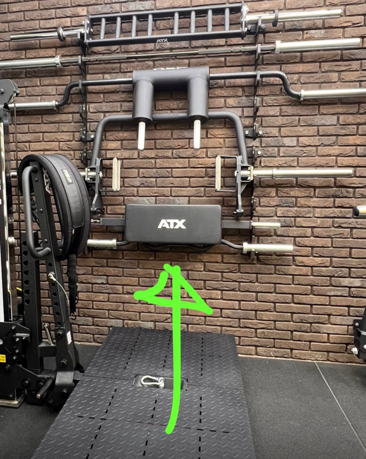 ATX RACKABLE HIP THRUSTER, Ophalen, Zo goed als nieuw, Overige typen