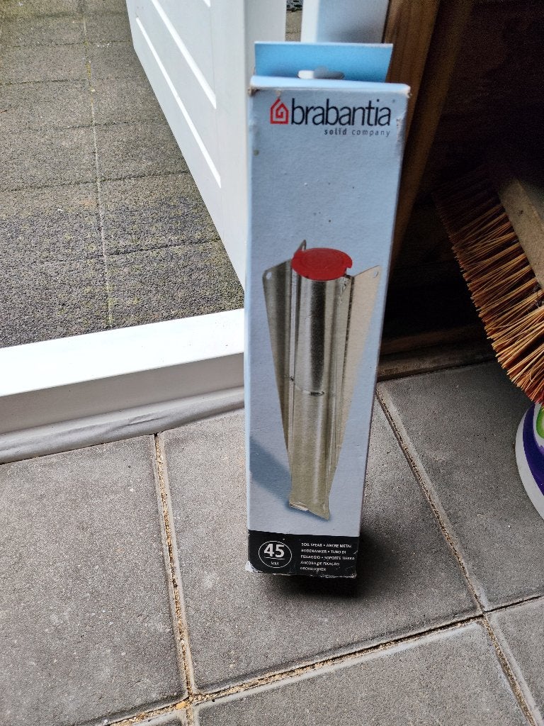 Brabantia grondanker 45 mm, Tuin en Terras, Ophalen of Verzenden, Nieuw, Droogmolen