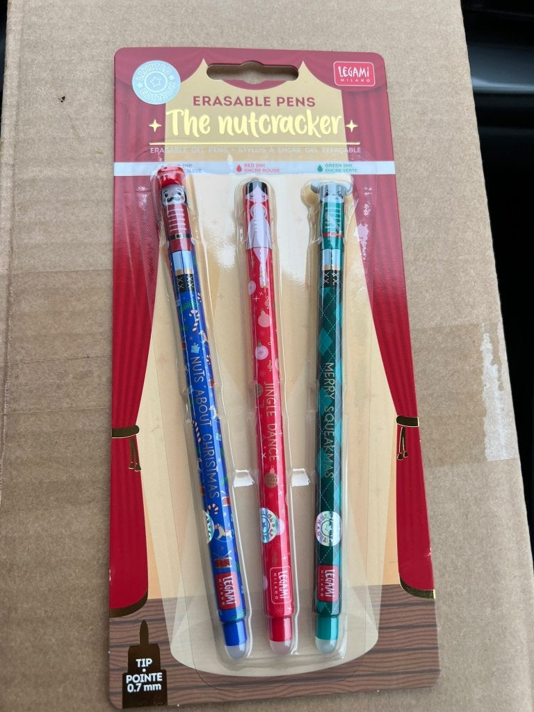 Legami erasable pennen set The Nutcracker kerst 2025, Diversen, Ophalen of Verzenden, Nieuw