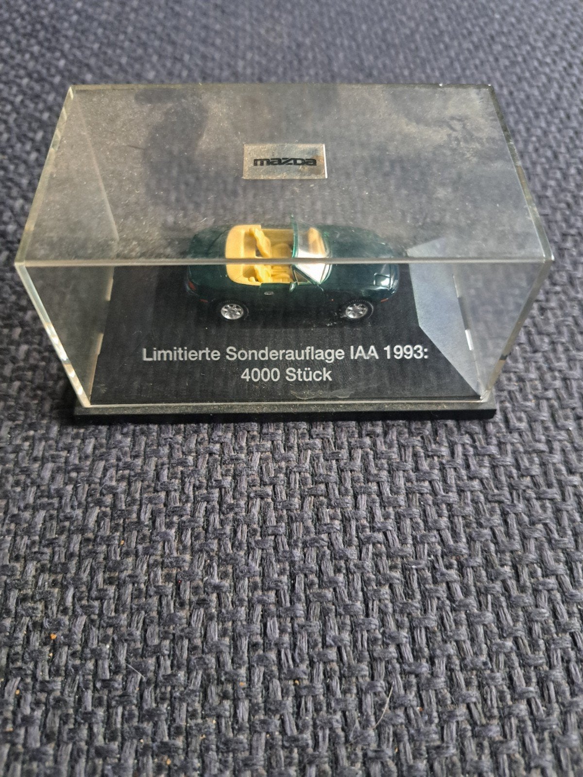 herpa model mazda mx 5 gelimiteerde oplage 1993 4000 st, Hobby en Vrije tijd, Auto, West germany, Zo goed als nieuw, N.b