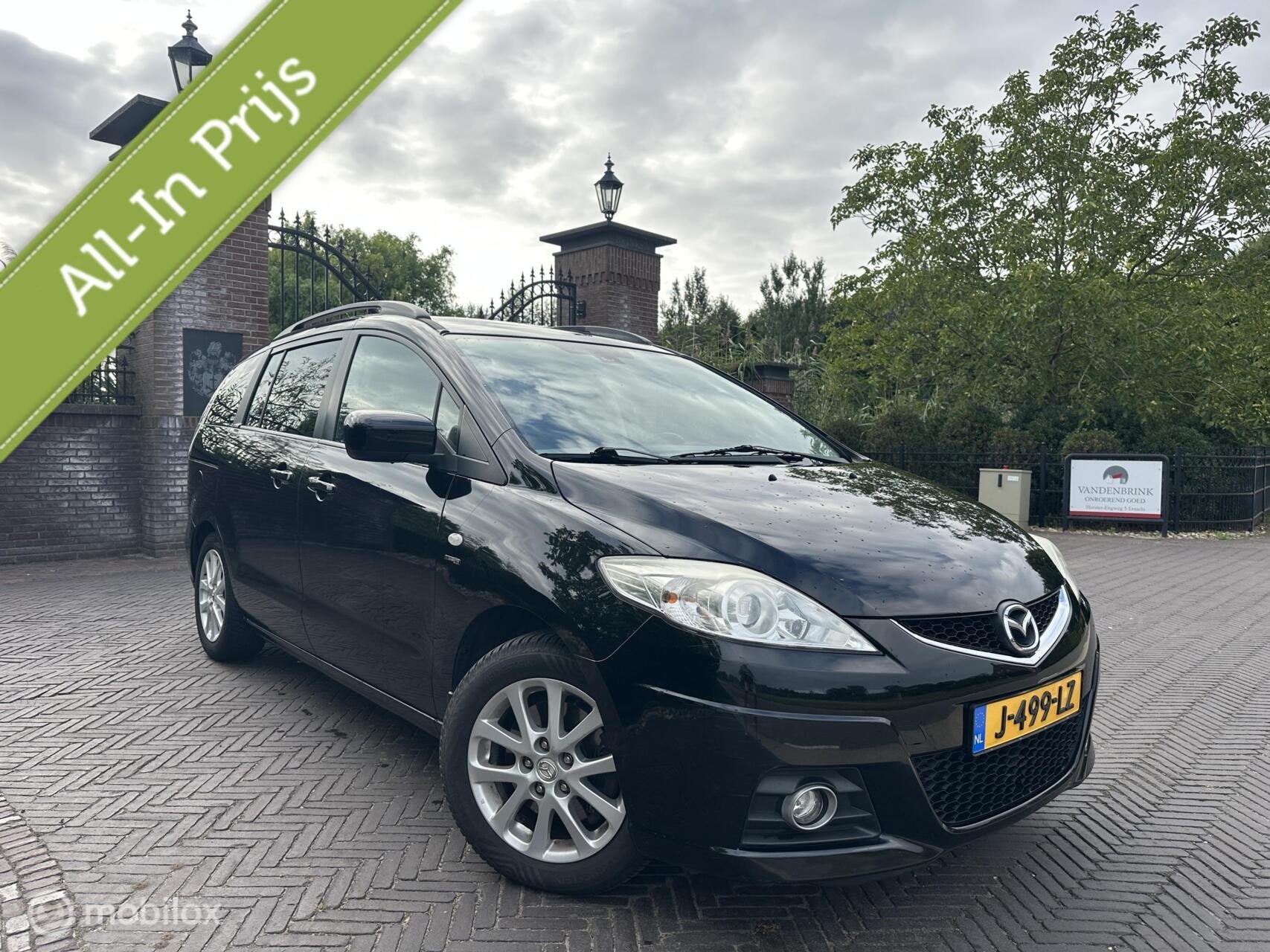 Mazda 5 2.0 Business Plus 7-personen Trekhaak Nieuwe APK✅, 145 pk, Stof, Gebruikt, 4 cilinders