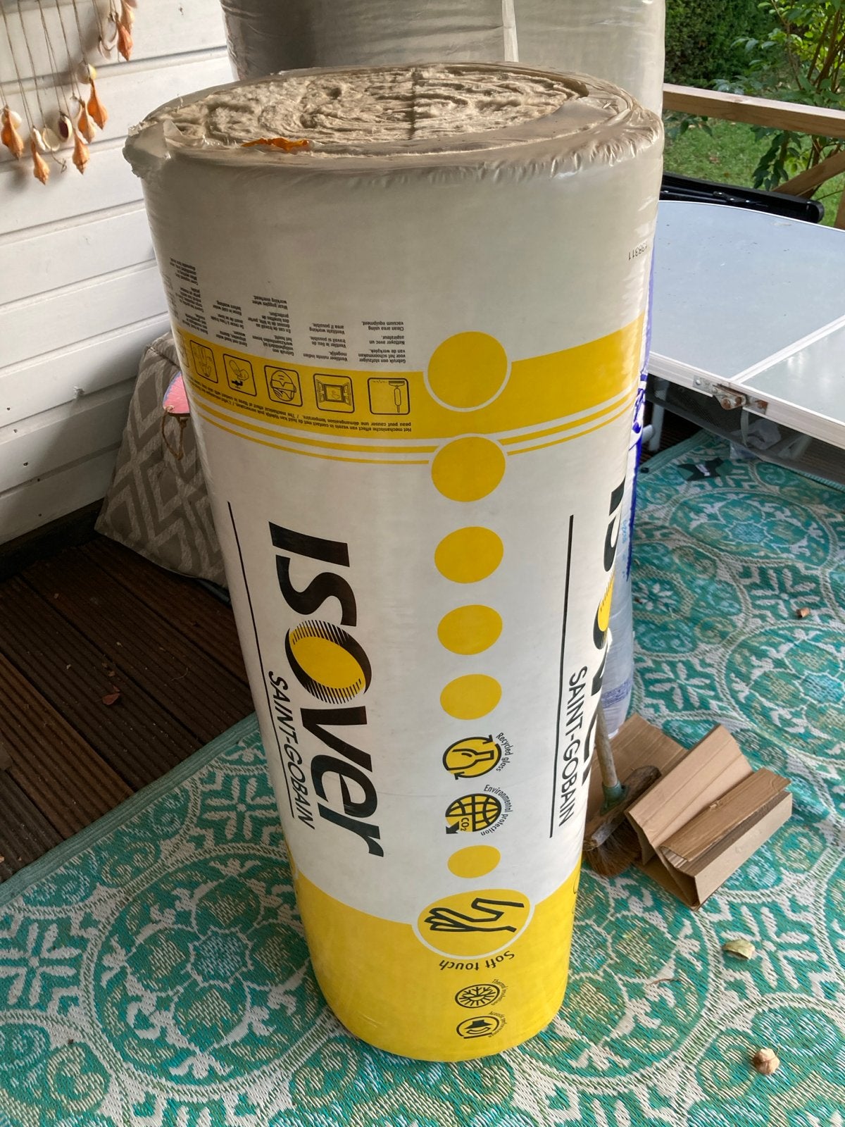 ISOVER Glaswol isolatie SYSTEMROLL 1000 - 120mm dik, Ophalen, 12 cm of meer, Nieuw, Minder dan 5 m²