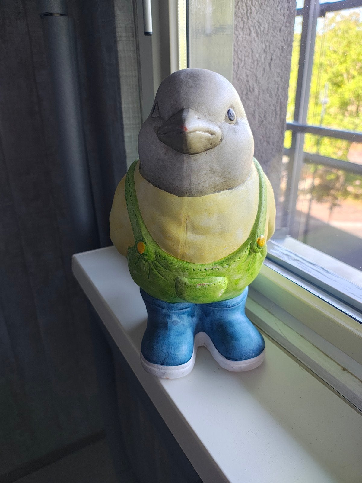zet twee vogels, Ophalen, Kunststof