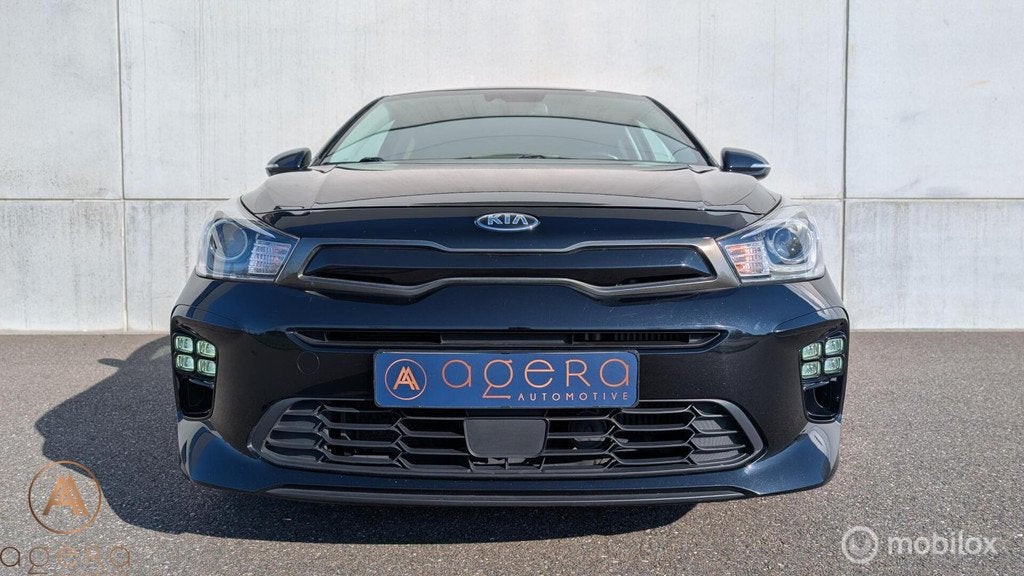 Kia Rio 1.0 TGDI GT-Line Bomvol, Zeer Goed En Luxe, NAP, Auto's, Kia, Voorwielaandrijving, 450 kg, Met garantie (alle), Leder en Stof