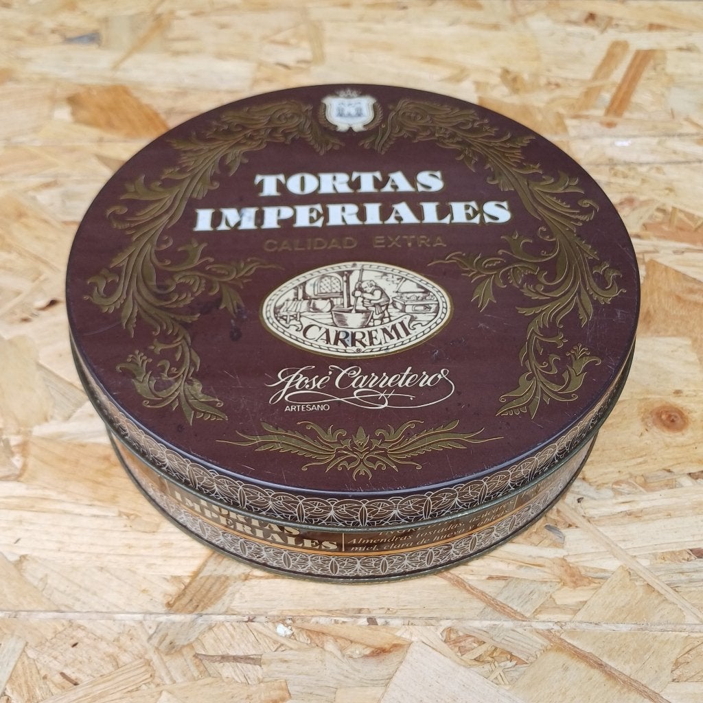 Vintage Tortas Imperiales blikken doos, Ophalen of Verzenden, Gebruikt, Overige, Overige merken