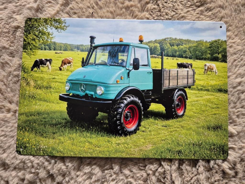 Unimog reclamebord, Ophalen of Verzenden, Nieuw, Reclamebord