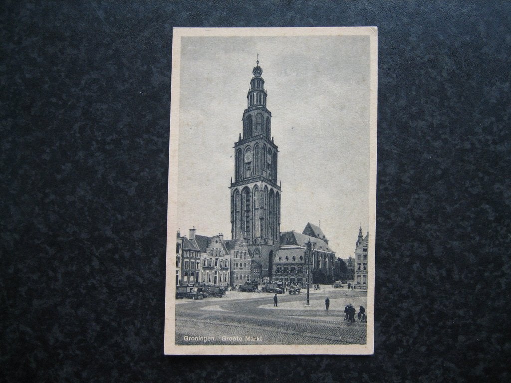 GRONINGEN  Martinitoren H, Ophalen of Verzenden, 1920 tot 1940, Groningen
