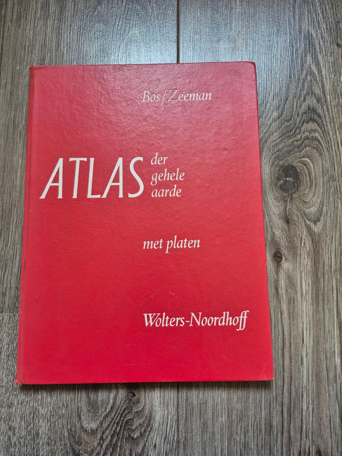 Atlas der gehele aarde, 39e druk, 1969, Boeken, Atlassen en Landkaarten, Ophalen of Verzenden