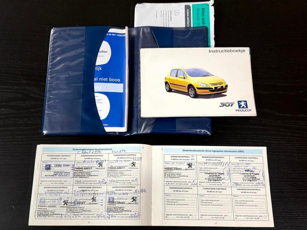 Peugeot 307 1.6|NAP|AIRCO|CARPLAY|5DEURS|DEALER ONDERHOUDEN!, Auto's, Peugeot, Voorwielaandrijving, Metallic lak, Stof, Gebruikt
