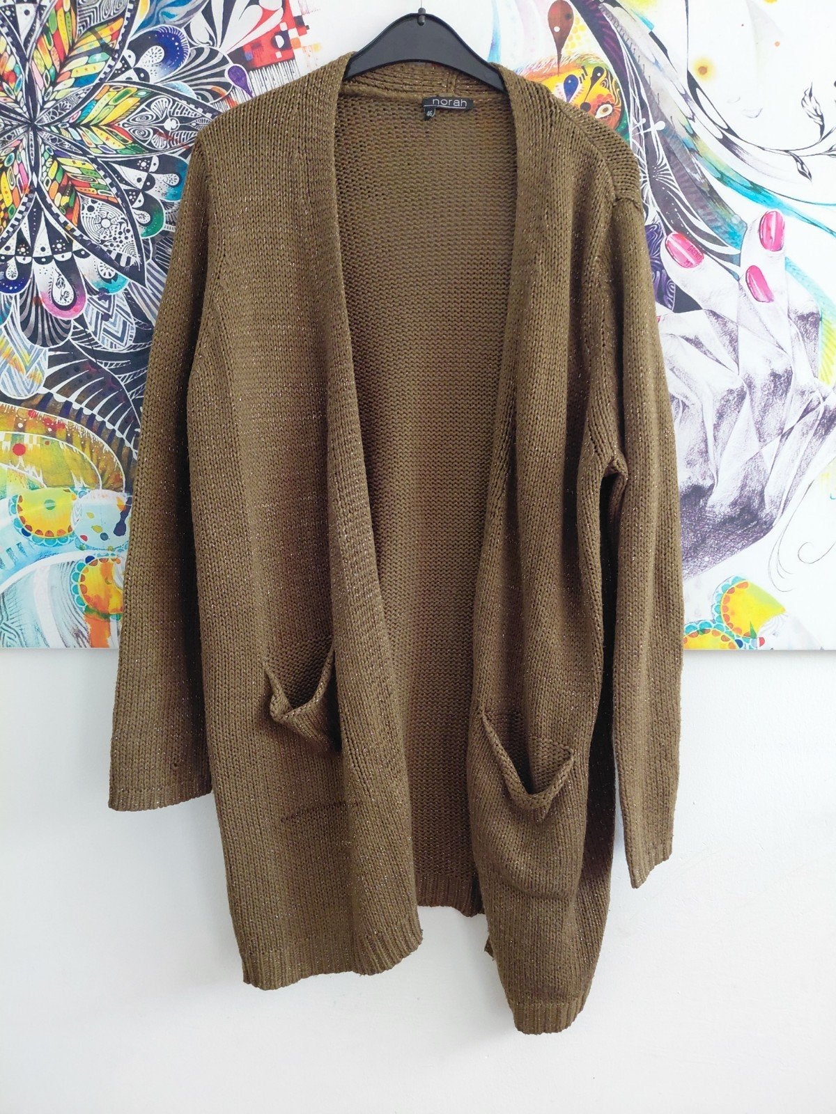 Mooie Norah vest maat 46, Kleding | Dames, Bruin, Maat 46/48 (XL) of groter, Ophalen of Verzenden, Zo goed als nieuw